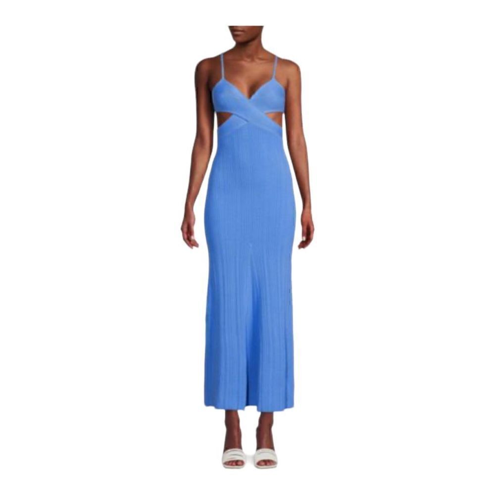 Anna Quan Blue Ribbed Sabina Dress size 2 (Au 6) NWT